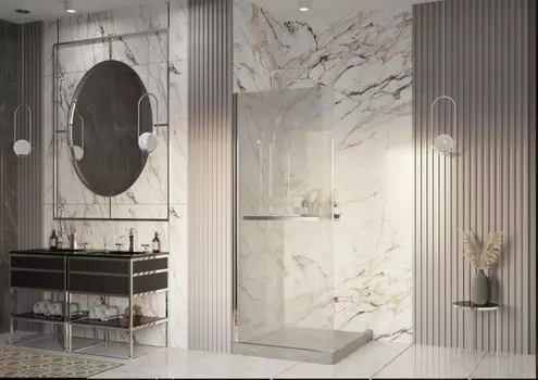 Неподвижная перегородка 120х200 см Ambassador Walk-in 15031133 прозрачное