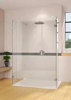 Неподвижная перегородка 136x30 см Riho Artic A404 GA34200 прозрачное