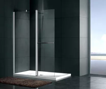 Неподвижная перегородка 150x90 см Gemy New Rockcoco S03161D прозрачное