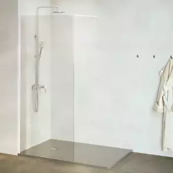 Неподвижная перегородка 80 см RGW WA-010W Walk-in 351001008-15 прозрачное