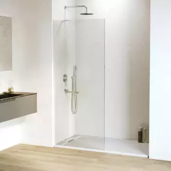Неподвижная перегородка 80 см RGW WA-102W Walk-in 351010208-15 прозрачное