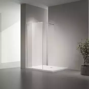 Неподвижная перегородка 80 см Veconi Korato KR72-80-01-C7 прозрачное