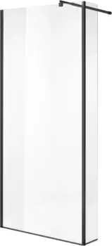 Неподвижная перегородка 90 см Niagara NG-684-90BLACK прозрачное