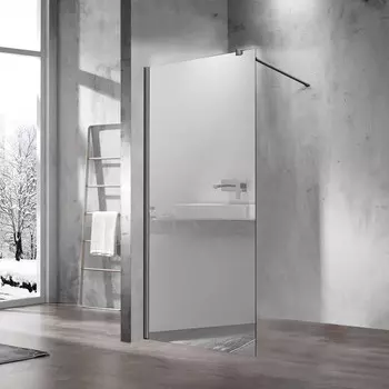 Неподвижная перегородка 90 см Vincea Walk-In VSW-1H900MRGM зеркальное