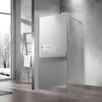 Неподвижная перегородка 90x200 см Vincea Walk-In VSW-1H900MR зеркальное