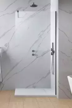 Неподвижная перегородка Radaway Modo New Brushed GunMetal II 100 389104-92-01 прозрачное