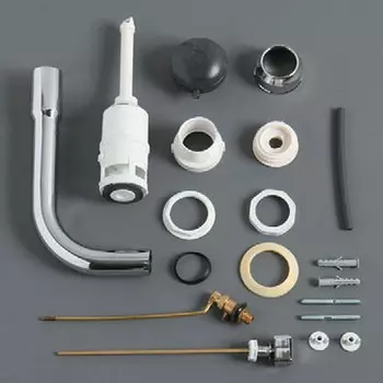 Низкая труба с механизмом слива Simas Arcade D11cr