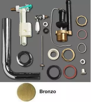 Низкая труба с механизмом слива Simas Arcade D23br