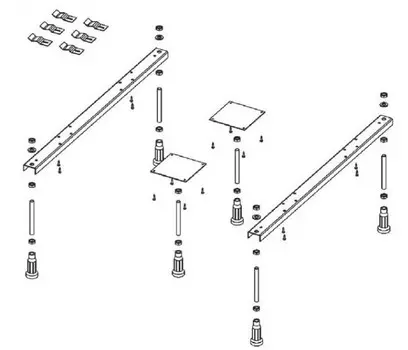 Ножки для ванн Riho 207095