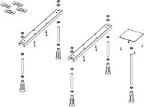 Ножки для ванн Riho 207099