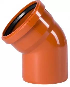 Отвод 110 х 45° Ostendorf KGB 220220