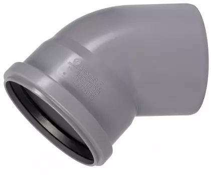 Отвод 125 х 45° Ostendorf HTB 116120