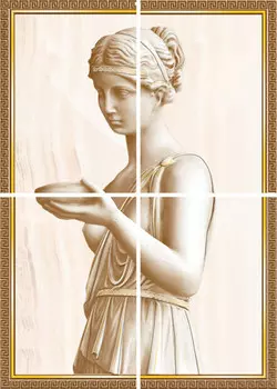 Панно Axima Эллада D (из 4-х плиток) 50x70