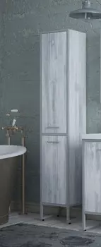 Пенал напольный арт/серый Corozo Айрон SD-00000388