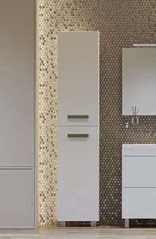 Пенал напольный белый матовый L/R Velvex Orlando pnORL.190-211