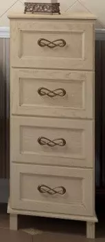 Пенал напольный белый Opadiris Гарда Z0000000566