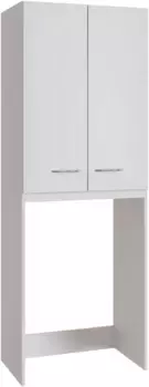 Пенал напольный для стиральной машины белый Runo Эконом 00-00000455