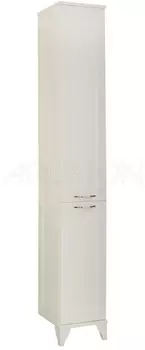 Пенал напольный дуб белый Акватон Леон 1A187903LBPS0