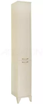 Пенал напольный дуб бежевый Акватон Леон 1A187903LBPR0