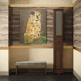 Пенал напольный орех антикварный Opadiris Риспекто Z0000009580