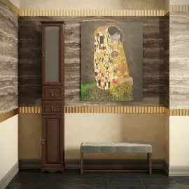 Пенал напольный орех антикварный Opadiris Риспекто Z0000009767