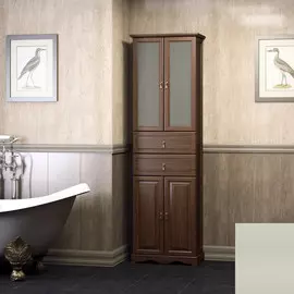 Пенал напольный слоновая кость Opadiris Риспекто Z0000009596