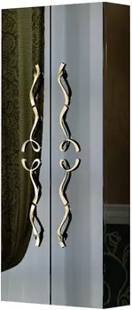 Пенал подвесной черный глянец Clarberg Due Amanti Due.05.05/BLK/GL