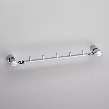 Планка с крючками Schein Van Gogh 051*5В для ванны, хром