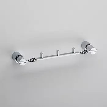 Планка с крючками Schein Van Gogh 051*3В для ванны, хром