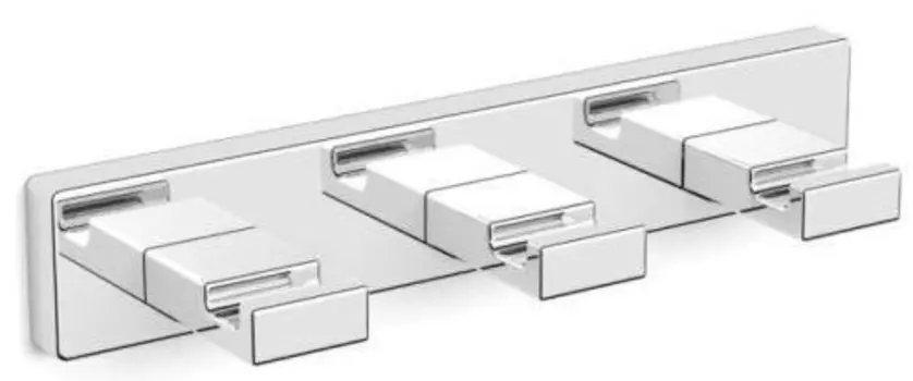 Планка с 3 крючками Langberger Alster 10933A