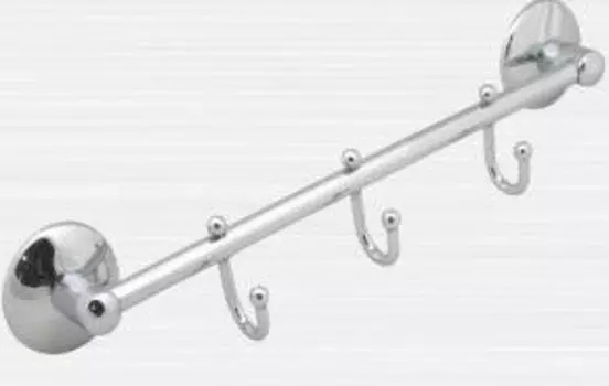 Планка с 3 крючками Rainbowl Otel 2583-3