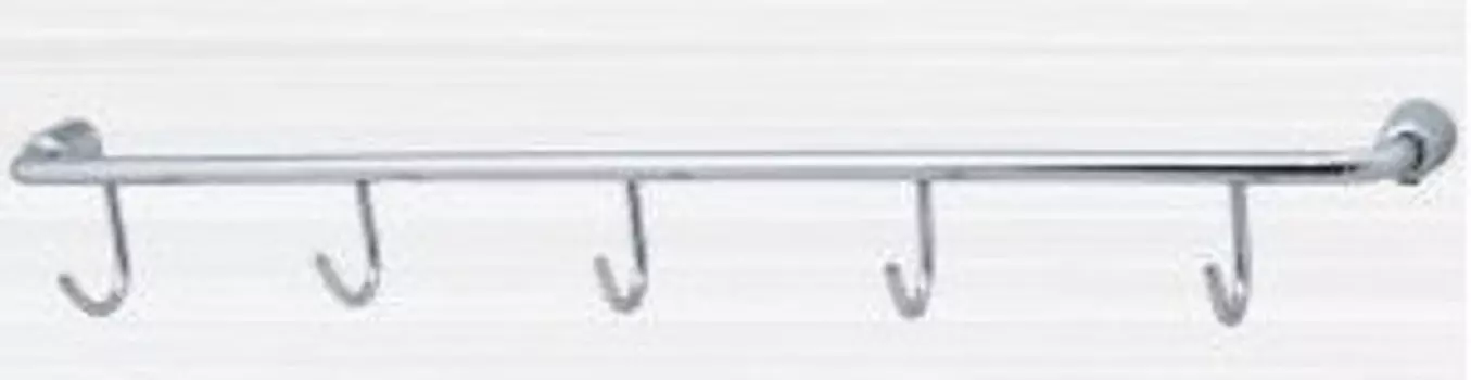 Планка с 5 крючками "20 мм" Rainbowl Aqua 0052