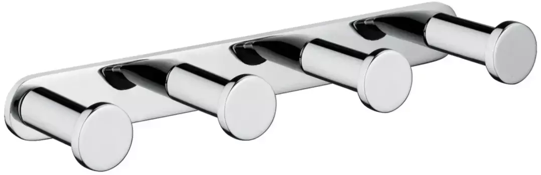 Планка с крючками Gedy Canarie A228(13) для ванны, хром