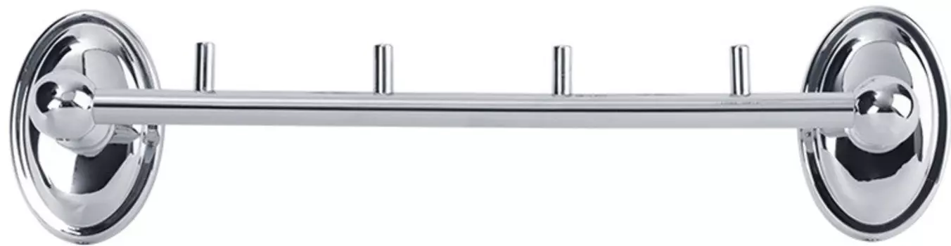 Планка с крючками Veragio Bonjour Cromo VR.BNR-7834.CR для ванны, хром