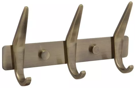 Планка с крючками Veragio Gifortes Bronzo VR.GFT-9073.BR для ванны, бронза