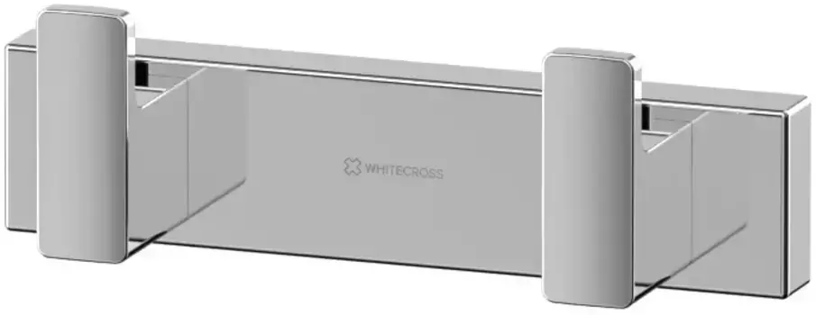 Планка с крючками Whitecross Cubo CU2412CR для ванны, хром