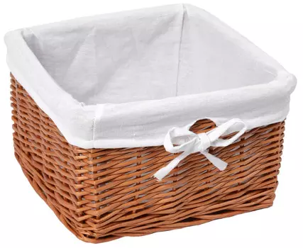 Плетеная корзина для белья WasserKRAFT Dinkel WB-580-L