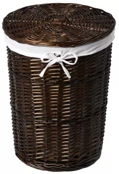 Плетеная корзина для белья WasserKRAFT Elbe WB-740-M