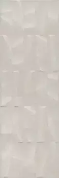 Плитка Безана серый светлый структура обрезной 25*75