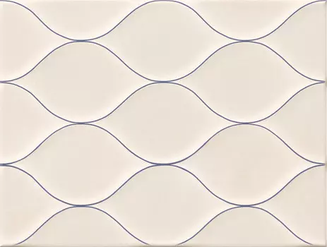 Плитка Golden Tile Изольда декор contour 25х33
