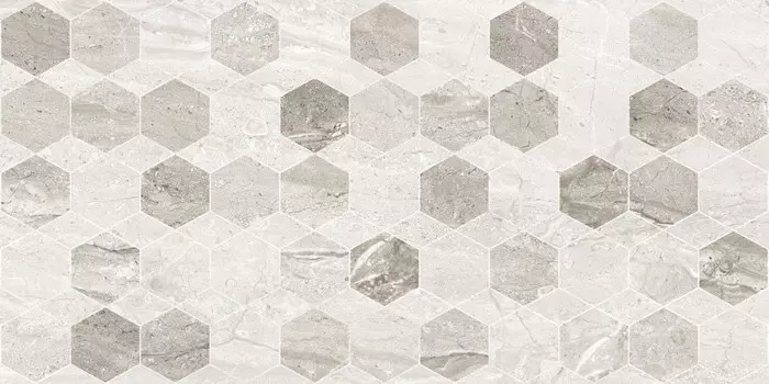 Плитка настенная Golden Tile Marmo Milano Hexagon 30х60