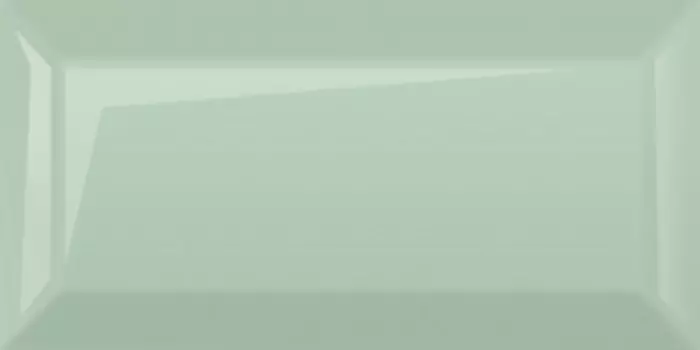 Плитка настенная Golden Tile Metrotiles Мятный грань 10х20