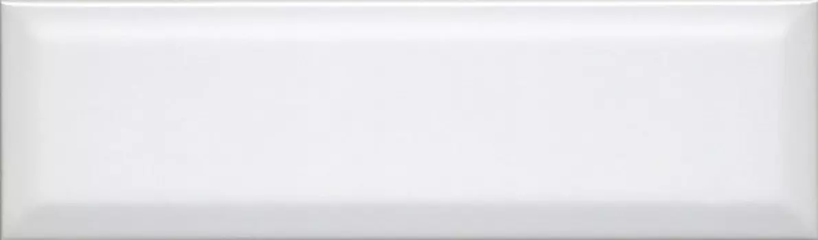 Плитка 9010 Аккорд белый грань 8,5x28,5