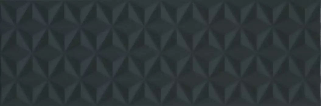 Плитка настенная Kerama Marazzi Диагональ черная, структура