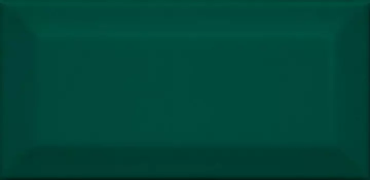 Плитка 16058 Клемансо зелёный грань 7.4x15