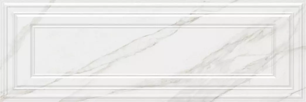 Плитка 14002R Прадо белый панель обрезной 40x120