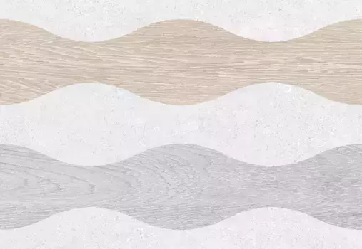 Плитка настенная Керамин Киото 1Д волны декор 27,5х40 CK000032237