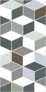 Плитка настенная Керамин Тренд 4Д зеленый 30х60 CK000041280