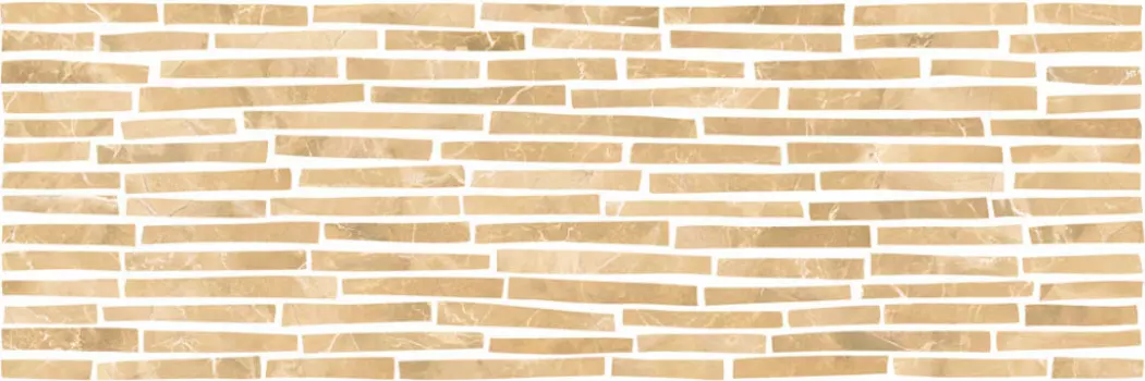 Плитка настенная Монако 4Д бежевый 25х75