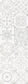 Плитка настенная Сонора 7Д белый 25х75